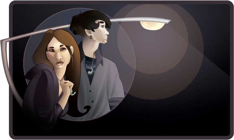 One Book a Week Illustration for SPELLBOUND